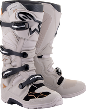 Load image into Gallery viewer, Alpine Star Tech 7 Enduro Drystar Boots in grey, size 5, showing sturdy motocross and off-road boot design with protective features.
