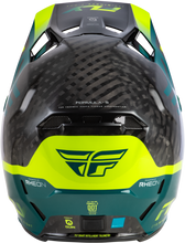 Charger l'image dans la galerie, Formula S Carbon Byte Helmet Black Carbon/Teal/Lime 2x