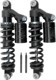 HardDrive Dyna Remote Res Shock 12.5-inch motorcycle shock absorber, black with mounting hardware visible in the image.