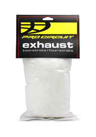 Pro Circuit exhaust re-pack 9x3.5-inch replacement part, shown as a metal exhaust packing component for dirt bikes or ATVs.