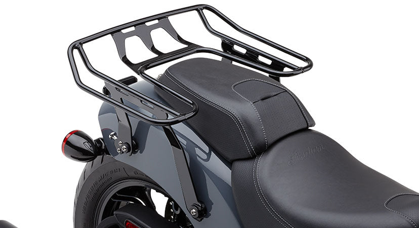 Cobra Detach Big-A Wrap Around Rack in black for body support, suitable for 22-25 person use, shown on a person.