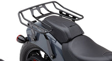 Load image into Gallery viewer, Cobra Detach Big-A Wrap Around Rack in black for body support, suitable for 22-25 person use, shown on a person.