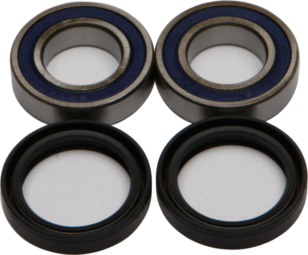 All Balls front wheel bearing and seal kit 22-51363 with bearings and seals for motorcycle wheel maintenance.