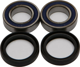 All Balls front wheel bearing and seal kit 22-51363 with bearings and seals for motorcycle wheel maintenance.