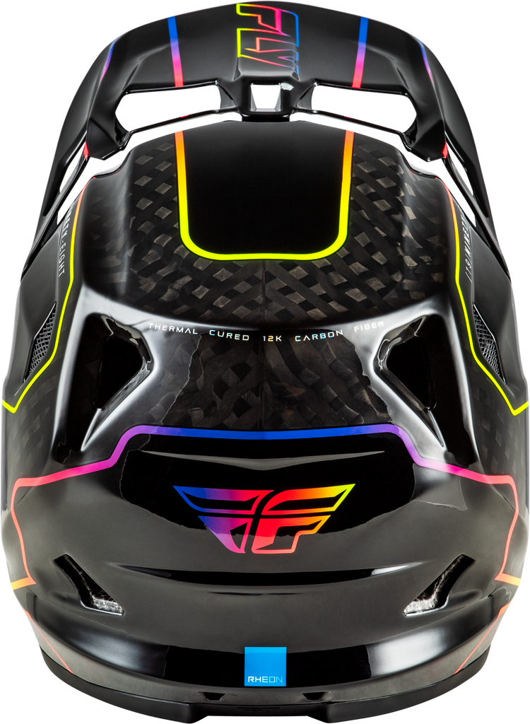 Werx R Flow Carbon Helmet Black Carbon/Black/Multi Xl