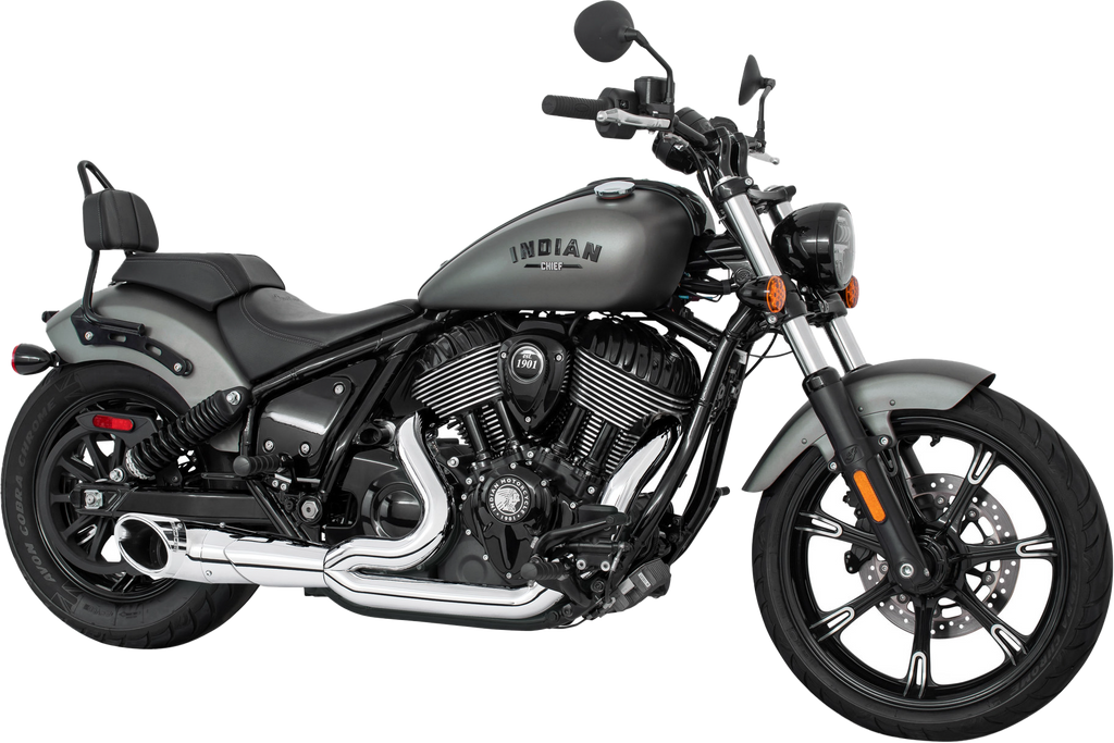 Turnout 2 1 4.5" Combat Endcap Indian Chief Ch/Ch