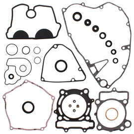 Vertex Complete Gasket Set with Oil Seals, showing a collection of gaskets and seals for engine repair and maintenance.
