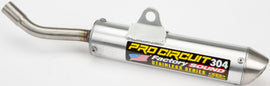 Pro Circuit P/C 304 YZ85 2019-2020 exhaust silencer showing metallic finish and mounting details