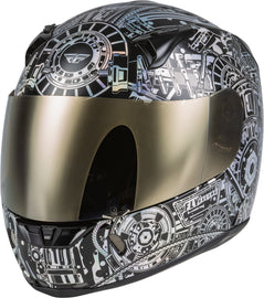 Fly Racing Revolt Matrix helmet in iridescent finish, size small, with aerodynamic design and ventilation features.