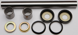 All Balls swingarm bearing kit 22-81180 for suspension, showing the set of bearings and components in the image.