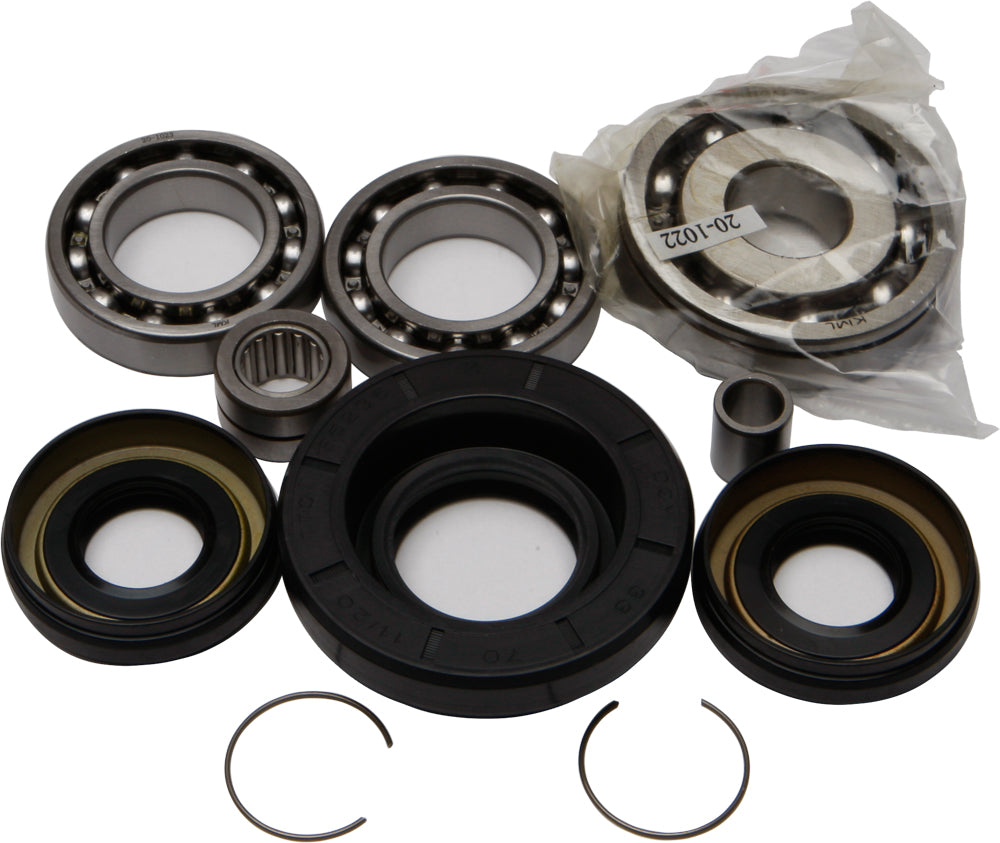 All Balls front differential bearing and seal kit 22-52004 showing bearings and seals for ATV or motorcycle drivetrain repair