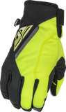 Fly Racing - Title Gloves Black/Hi-Vis Sz 11 - 371-05211