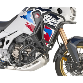 GIVI Engine Guards Upper Hon 270-6599 body protection for motorcycle engine, durable black metal guard in the image.