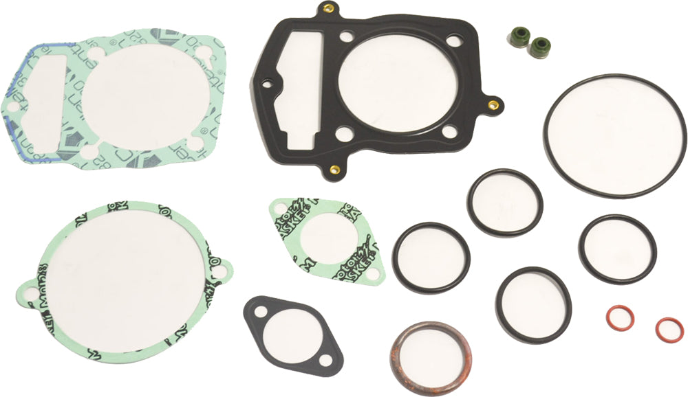 Athena Top End Gasket Kit for Honda engines, featuring high-quality gaskets and seals displayed on a clean surface.