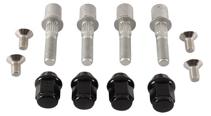 All Balls Wheel Stud Kit 28-51079 showing metal wheel studs and fittings for automotive wheel assembly.