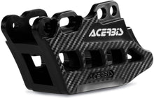 Load image into Gallery viewer, Acerbis Chain Guide Block 2.0 in black, drive type, showing the durable plastic construction and mounting points for motorcycle chains.