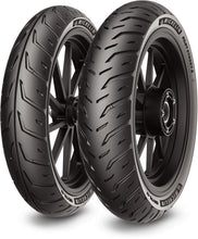 Load image into Gallery viewer, Michelin Pilot Street 2 front motorcycle tire, 60/90-17, reinforced tubeless, showing tread pattern and sidewall details.