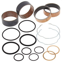 Load image into Gallery viewer, All Balls suspension fork bushing kit 23-86030 with multiple bushings and components, designed for motorcycle suspension repair.