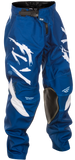 Fly Racing - Youth Kinetic Stoke Pants Navy/White Sz 18 - 378-53618