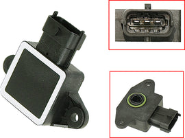 Electrical SP1 TPS sensor S-D 27-59550 with wiring and connectors, showing the compact black sensor unit on a white background.