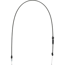 All Balls throttle cable 24-51253 for motorcycle control lines, featuring a durable hydraulic control line with fittings.
