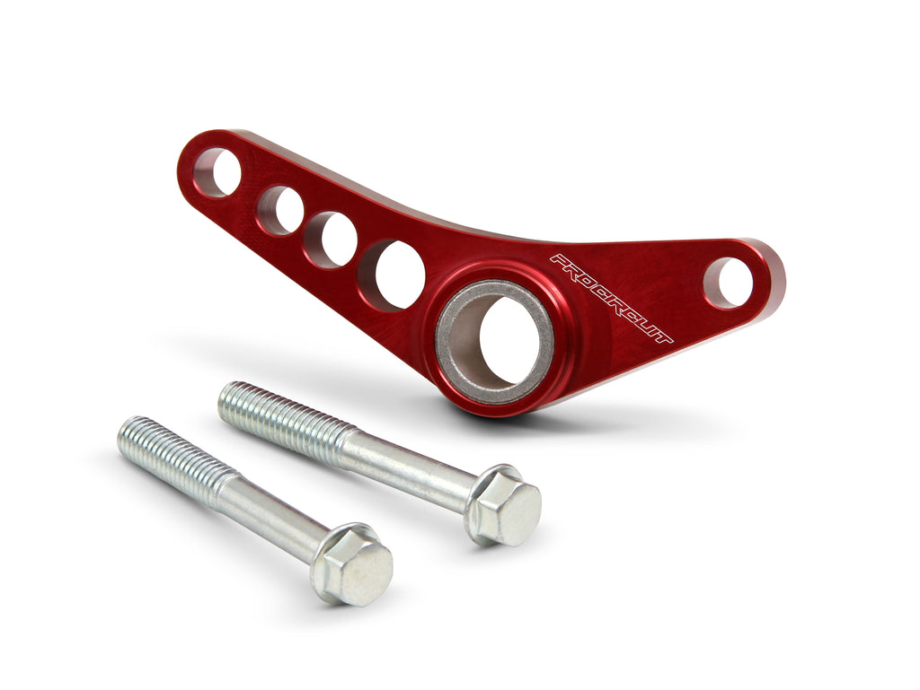 Pro Circuit shift shaft brace guard for motorcycle, durable metal construction, designed to protect and reinforce the shift shaft.
