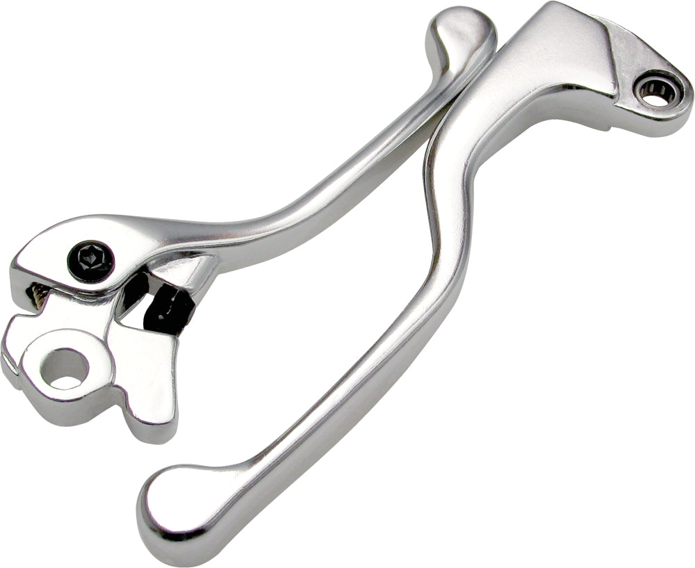 Motion Pro forged clutch lever for off-road motorcycles, durable metal construction with textured grip surface.