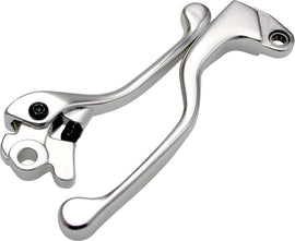 Motion Pro forged clutch lever for off-road motorcycles, durable metal construction with textured grip surface.