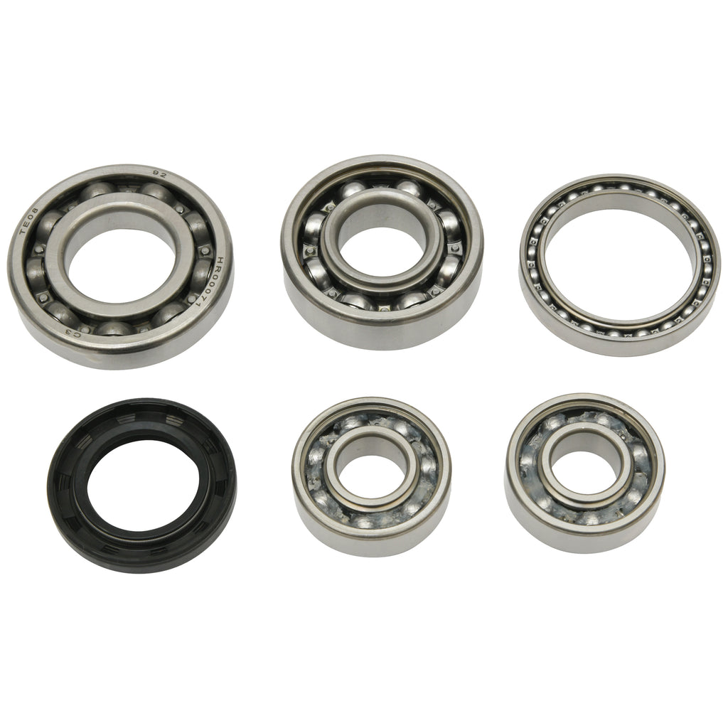 Hot Rods transmission drive bearing kit 421-HR0060, showing detailed metal components and packaging for automotive repair.