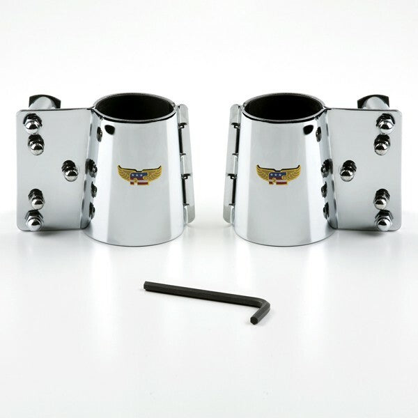National Cycle hardware kit with fasteners and fittings for motorcycle protection, featuring screws, bolts, and mounting components.