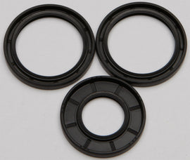 All Balls Differential Seal Kit 22-520595 for drive systems, featuring black rubber seals and metal components.