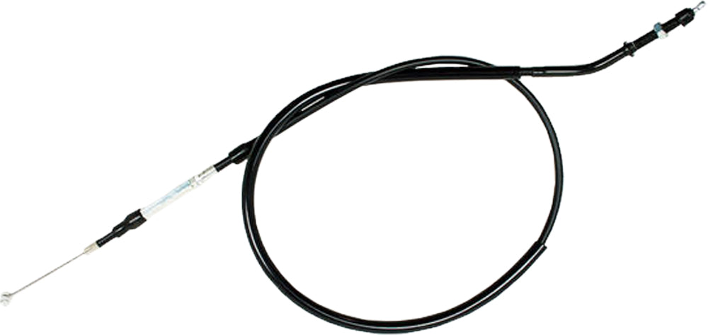 Motion Pro black vinyl clutch cable 70-2545 for motorcycles, shown with detailed view of cable and fittings
