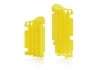 Acerbis radiator louvers in yellow for motorcycle body protection, model 26915-50005, shown in close-up image.