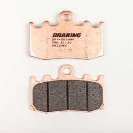 Braking Sintered Sport Brake Pad Set 31-892 from Braking, showing close-up of brake pads with metallic surface and branding.