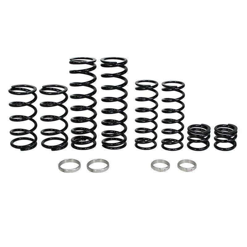 Z Broz Racing Dual Rate Spring Kit for suspension, showing black coil springs with coil-over components.