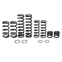 Load image into Gallery viewer, Z Broz Racing dual rate spring kit for suspension, showing blue and yellow coil springs with mounting hardware.