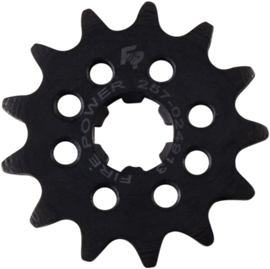 Fire Power Steel 13-tooth front CS sprocket for street motorcycles, durable and designed for optimal performance.