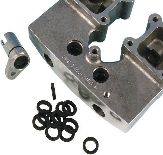 James Gasket rubber pushrod cover seal gasket set with 25 seals, designed for engine gasket and seal applications.