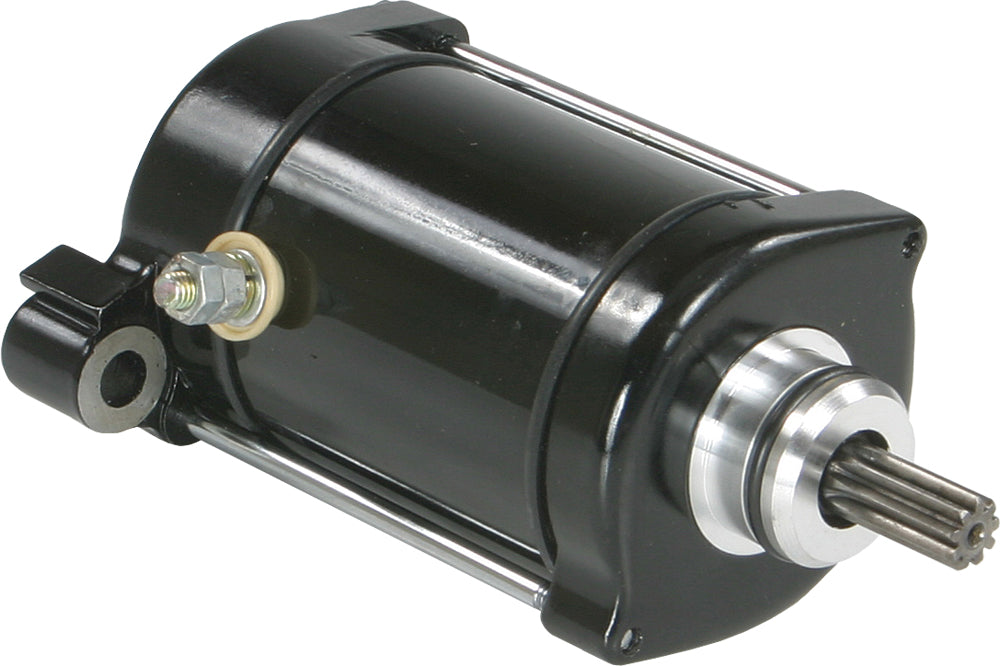 Fire Power starter motor for Yamaha 26-1123, durable electric starter with wiring and mounting components visible in the image.