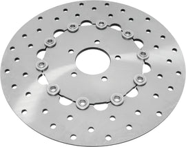 HardDrive front floating rotor brake disc for spoke wheels, compatible with FXD models 2006-2017, motorcycle brake component