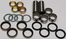 Load image into Gallery viewer, All Balls Swingarm Bearing Kit 22-81088 for suspension, featuring bearings and components for motorcycle maintenance.