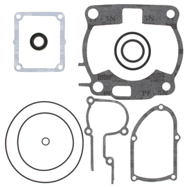 Vertex Top End Gaskets 681-0665 set of engine gaskets and seals, with visible gasket components on a plain background.