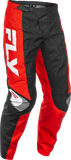 Fly Racing - F-16 Pants Black/Red/White Sz 48 - 378-93048
