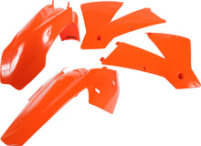 Load image into Gallery viewer, Acerbis orange plastic kit for motorcycles, includes various plastic panels and parts, displayed on a white background.