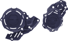 Load image into Gallery viewer, Acerbis X-Power Kit Blue body armor with protective padding, designed for motorcycle riding, featuring a sleek blue finish.