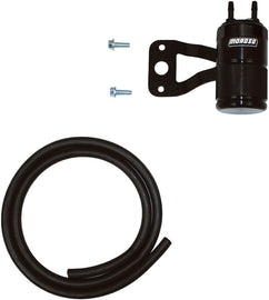 Moroso V-Twin air oil separator and breather for intake, carb, and fuel systems, part number 82-9510.