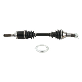 All Balls Drive Axle 536-0011 showing the metal shaft and boot for motorcycle or ATV replacement parts