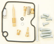 Load image into Gallery viewer, All Balls Carburetor Repair Kit 226-1073 for intake, carburetor, and fuel system with various gaskets and parts visible.