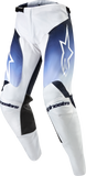 alpine star - Racer Hoen Pants Wht/Drk Nvy/Lt Blue Sz 28 - 482-240128