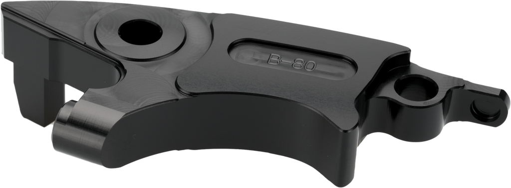 PUIG brake adapter for Heritage levers on all Scout models, showing hand control components and mounting hardware.